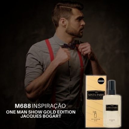 Perfume Contratipo Masculino  M688 65ml Inspirado em  ONE MAN SHOW GOLD EDITION JACQUES BOGART