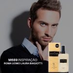 Perfume Contratipo Masculino  M689 65ml Inspirado em  ROMA UOMO LAURA BIAGIOTTI