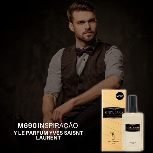 M690 Perfume Contratipo Masculino  M690 65ml Inspirado em  Y LE PARFUM YVES SAISNT LAURENT - Imagem 1
