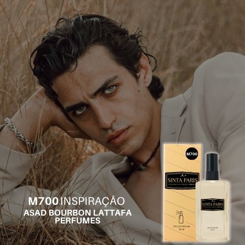 M700 Perfume Contratipo Masculino  M700 65ml Inspirado em  ASAD BOURBON LATTAFA PERFUMES - Imagem 1