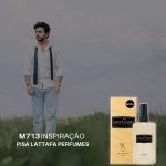 Perfume Contratipo Masculino  M713 65ml Inspirado em  PISA LATTAFA PERFUMES
