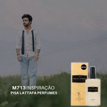 Perfume Contratipo Masculino  M713 65ml Inspirado em  PISA LATTAFA PERFUMES