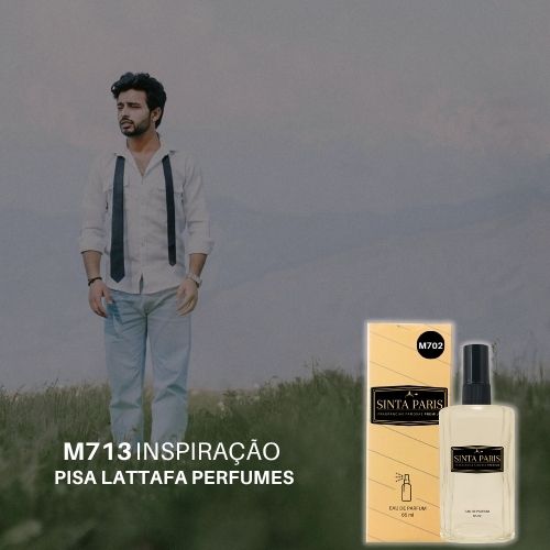 M713 Perfume Contratipo Masculino  M713 65ml Inspirado em  PISA LATTAFA PERFUMES - Imagem 1