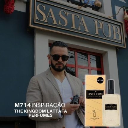 Perfume Contratipo Masculino  M714 65ml Inspirado em  THE KINGDOM LATTAFA PERFUMES