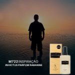 Perfume Contratipo Masculino  M722 65ml Inspirado em  INVICTUS PARFUM RABANNE