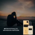 Perfume Contratipo Masculino  M724 65ml Inspirado em  SAUVAGE EAU FORTE DIOR