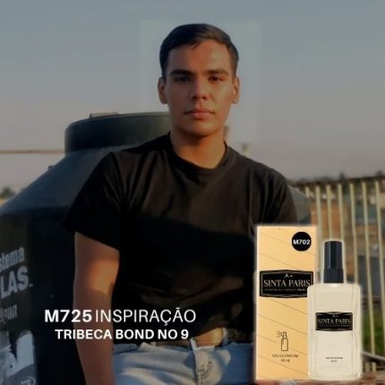 Perfume Contratipo Masculino  M725 65ml Inspirado em  TRIBECA BOND NO 9