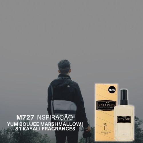 M727 Perfume Contratipo Masculino  M727 65ml Inspirado em  YUM BOUJEE MARSHMALLOW | 81 KAYALI FRAGRANCES - Imagem 1