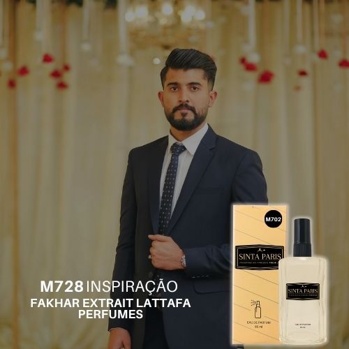 M728 Perfume Contratipo Masculino M728 65ml Inspirado em FAKHAR EXTRAIT LATTAFA PERFUMES - Imagem 1