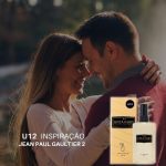 Perfume Contratipo Unissex  U12 65ml Inspirado em  JEAN PAUL GAULTIER 2
