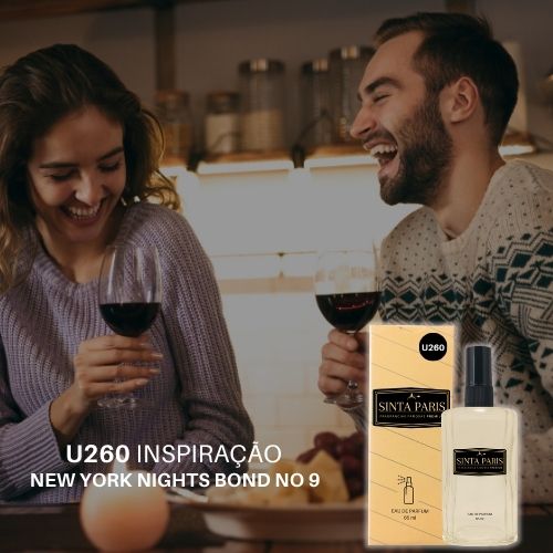 U260 Perfume Contratipo Unissex  U260 65ml Inspirado em  NEW YORK NIGHTS BOND NO 9 - Imagem 1