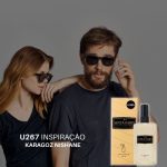 Perfume Contratipo Unissex  U267 65ml Inspirado em  KARAGOZ NISHANE