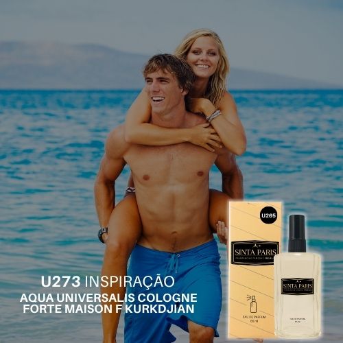 U273 Perfume Contratipo Unissex  U273 65ml Inspirado em  AQUA UNIVERSALIS COLOGNE FORTE MAISON F KURKDJIAN - Imagem 1