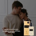 Perfume Contratipo Unissex  U275 65ml Inspirado em  KHAMRAH QAHWA LATTAFA PERFUMES