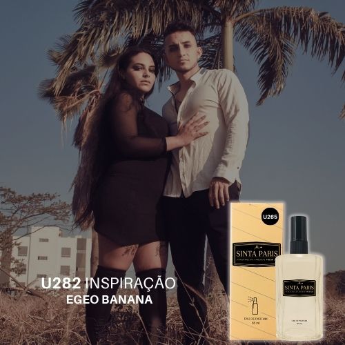 U282 Perfume Contratipo Unissex  U282 65ml Inspirado em  EGEO BANANA - Imagem 1