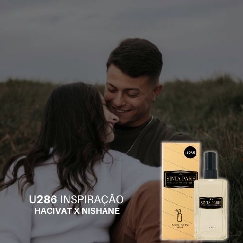 U286 Perfume Contratipo Unissex  U286 65ml Inspirado em  HACIVAT X NISHANE - Imagem 1