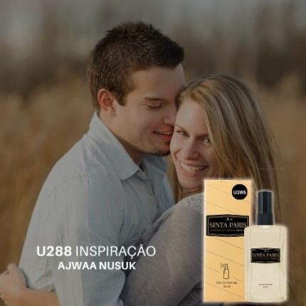 Perfume Contratipo Unissex  U288 65ml Inspirado em  AJWAA NUSUK