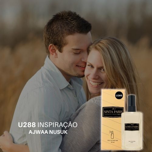 U288 Perfume Contratipo Unissex  U288 65ml Inspirado em  AJWAA NUSUK - Imagem 1