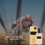 Perfume Contratipo Unissex  U33 65ml Inspirado em  GUCCI OUD