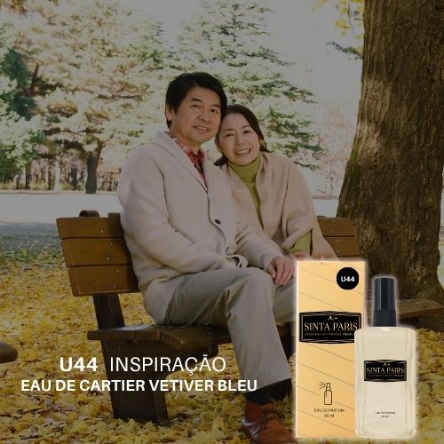 U44 Perfume Contratipo Unissex  U44 65ml Inspirado em  EAU DE CARTIER - Imagem 1