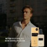 Perfume Contratipo Masculino M759 65ml Inspirado em MUSK BARREL REGALIEN